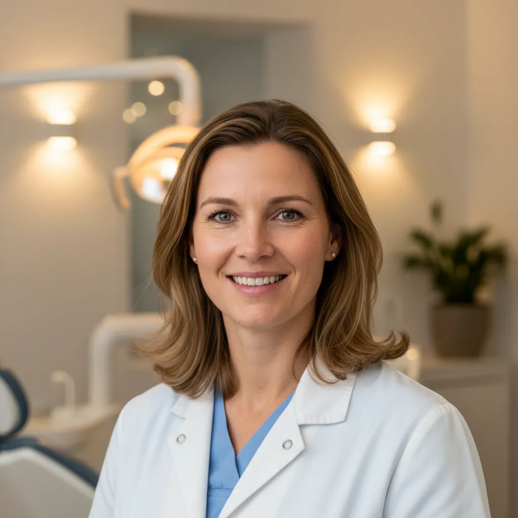 Dr. Lisa van den Berg, tandarts en praktijkhouder